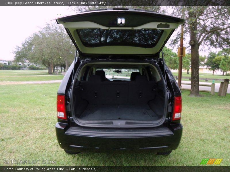 Black / Dark Slate Gray 2008 Jeep Grand Cherokee Laredo