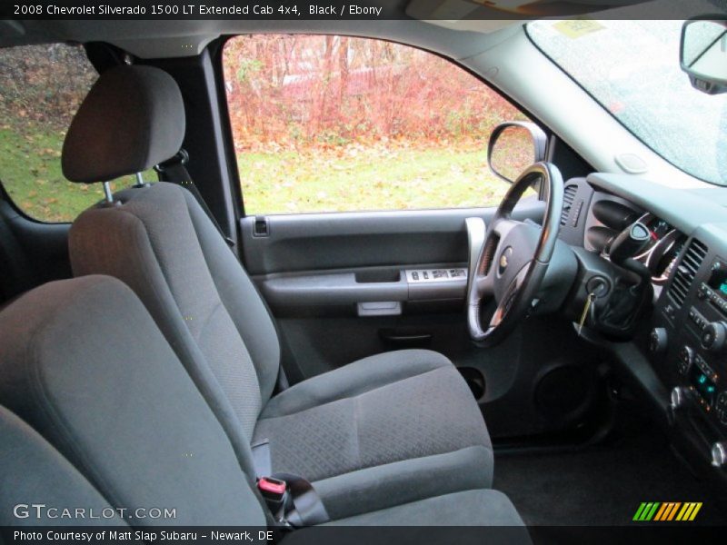 Black / Ebony 2008 Chevrolet Silverado 1500 LT Extended Cab 4x4