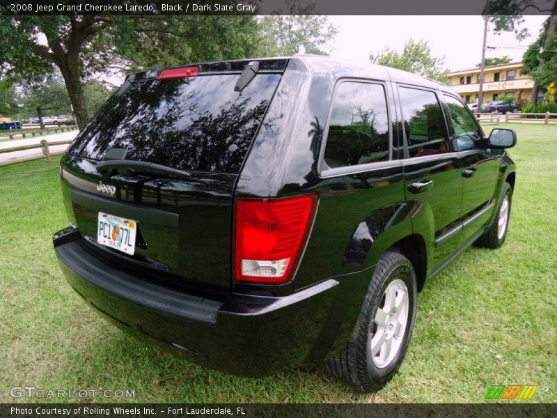 Black / Dark Slate Gray 2008 Jeep Grand Cherokee Laredo