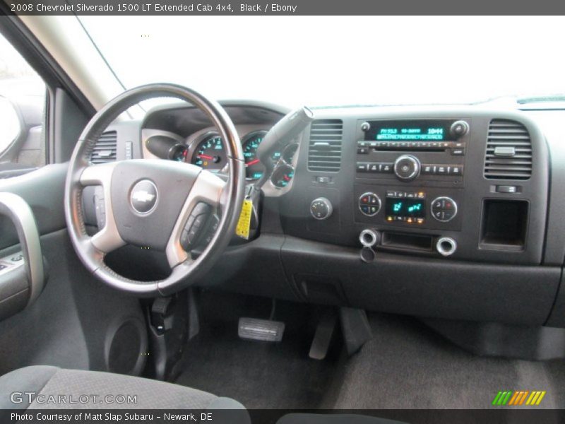 Black / Ebony 2008 Chevrolet Silverado 1500 LT Extended Cab 4x4