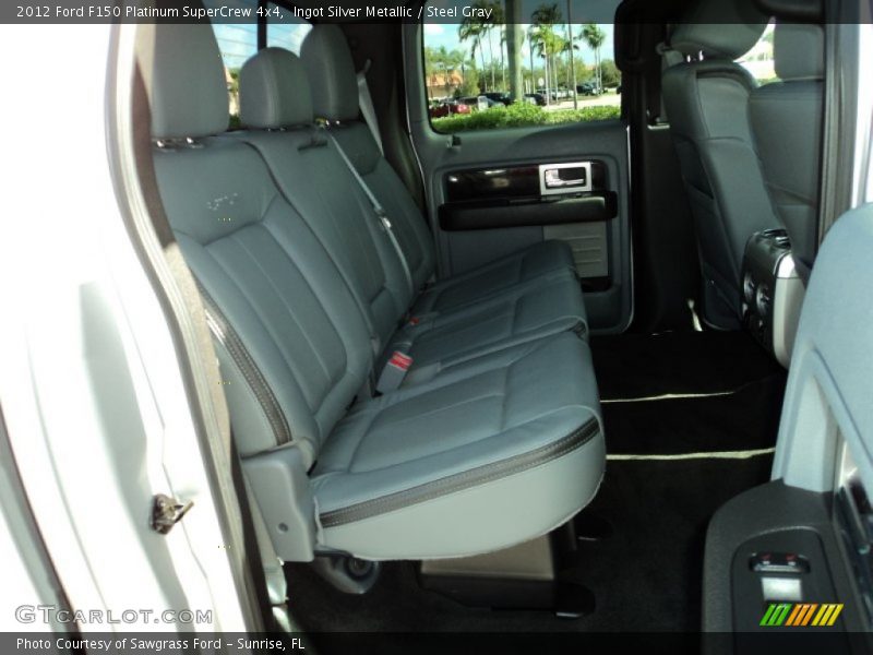Ingot Silver Metallic / Steel Gray 2012 Ford F150 Platinum SuperCrew 4x4