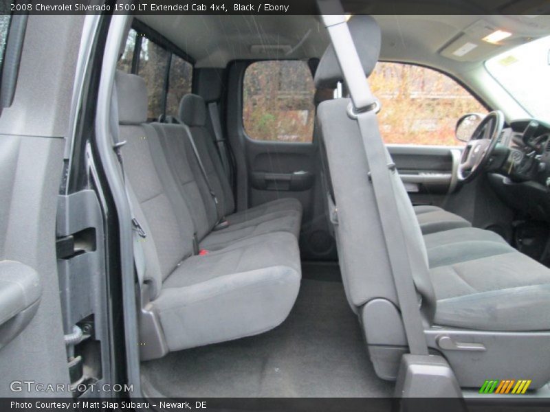  2008 Silverado 1500 LT Extended Cab 4x4 Ebony Interior