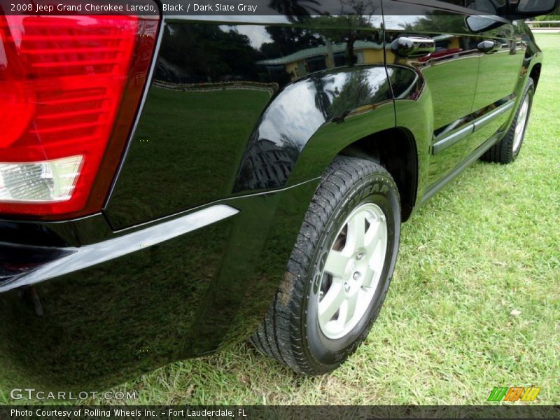 Black / Dark Slate Gray 2008 Jeep Grand Cherokee Laredo