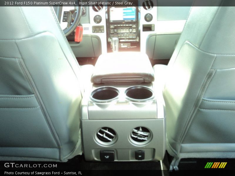 Ingot Silver Metallic / Steel Gray 2012 Ford F150 Platinum SuperCrew 4x4
