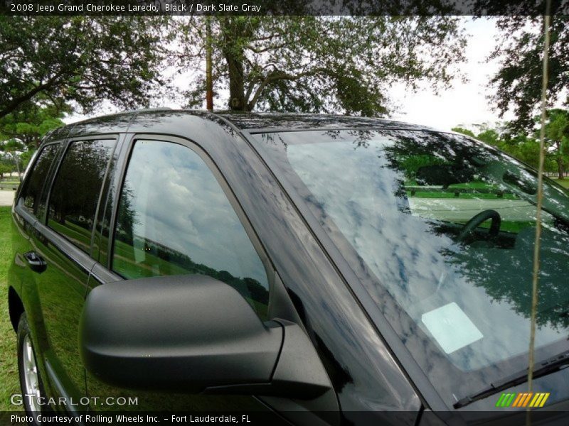 Black / Dark Slate Gray 2008 Jeep Grand Cherokee Laredo