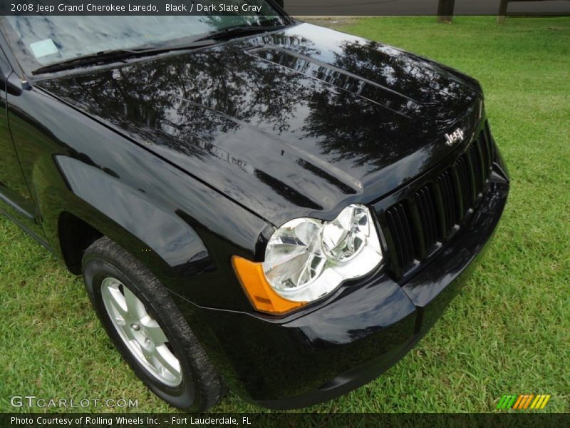 Black / Dark Slate Gray 2008 Jeep Grand Cherokee Laredo
