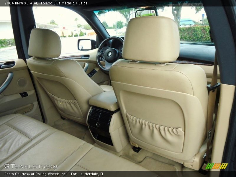 Toledo Blue Metallic / Beige 2004 BMW X5 4.4i