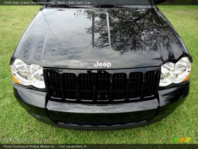 Black / Dark Slate Gray 2008 Jeep Grand Cherokee Laredo