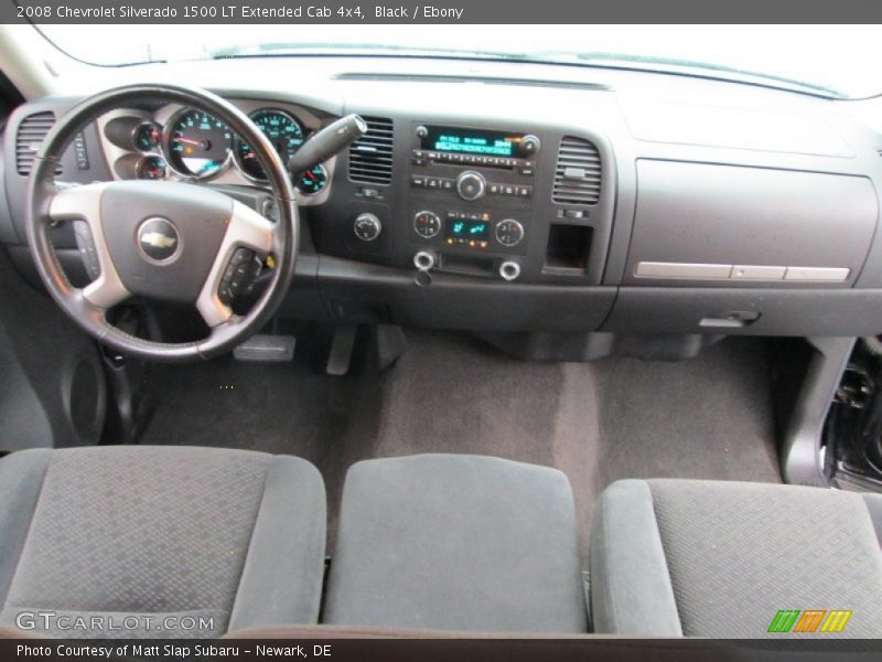 Black / Ebony 2008 Chevrolet Silverado 1500 LT Extended Cab 4x4