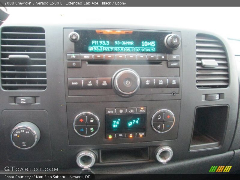 Controls of 2008 Silverado 1500 LT Extended Cab 4x4