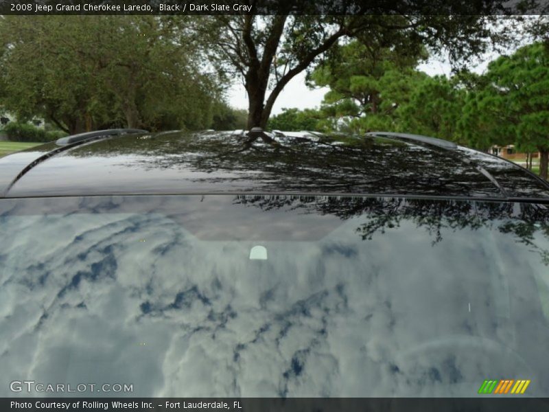 Black / Dark Slate Gray 2008 Jeep Grand Cherokee Laredo