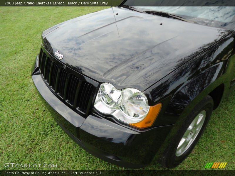 Black / Dark Slate Gray 2008 Jeep Grand Cherokee Laredo