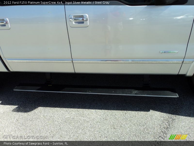 Ingot Silver Metallic / Steel Gray 2012 Ford F150 Platinum SuperCrew 4x4