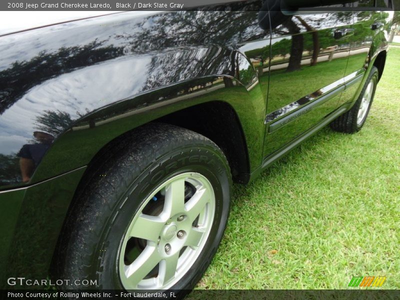 Black / Dark Slate Gray 2008 Jeep Grand Cherokee Laredo