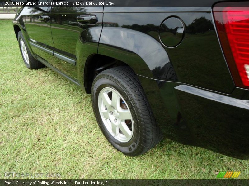 Black / Dark Slate Gray 2008 Jeep Grand Cherokee Laredo