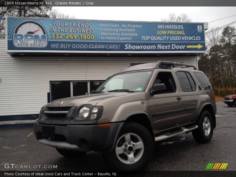 Granite Metallic / Gray 2004 Nissan Xterra XE 4x4