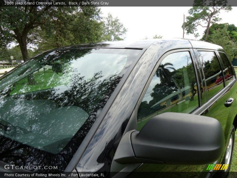 Black / Dark Slate Gray 2008 Jeep Grand Cherokee Laredo