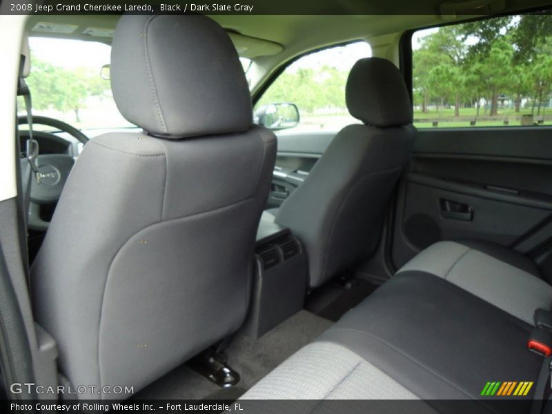 Black / Dark Slate Gray 2008 Jeep Grand Cherokee Laredo