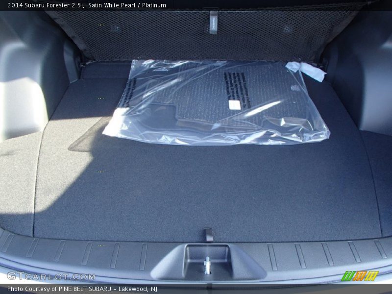 Satin White Pearl / Platinum 2014 Subaru Forester 2.5i