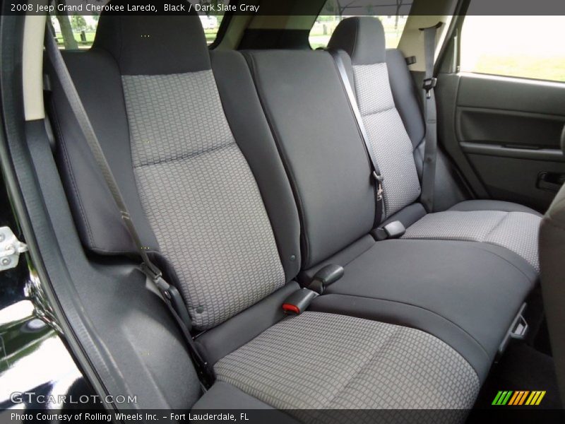 Black / Dark Slate Gray 2008 Jeep Grand Cherokee Laredo