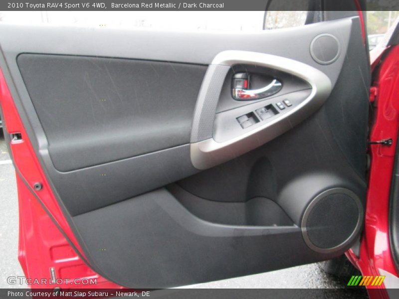 Barcelona Red Metallic / Dark Charcoal 2010 Toyota RAV4 Sport V6 4WD