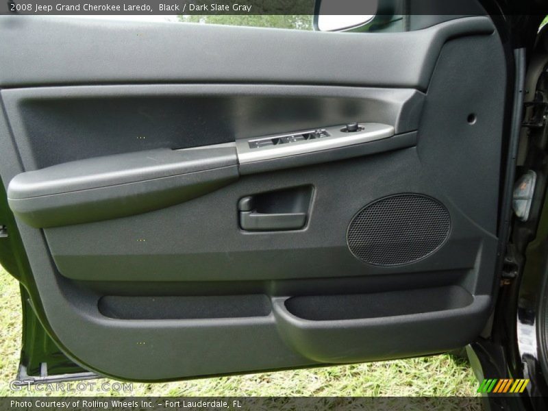 Black / Dark Slate Gray 2008 Jeep Grand Cherokee Laredo