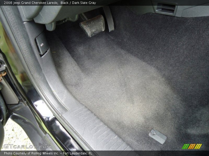 Black / Dark Slate Gray 2008 Jeep Grand Cherokee Laredo