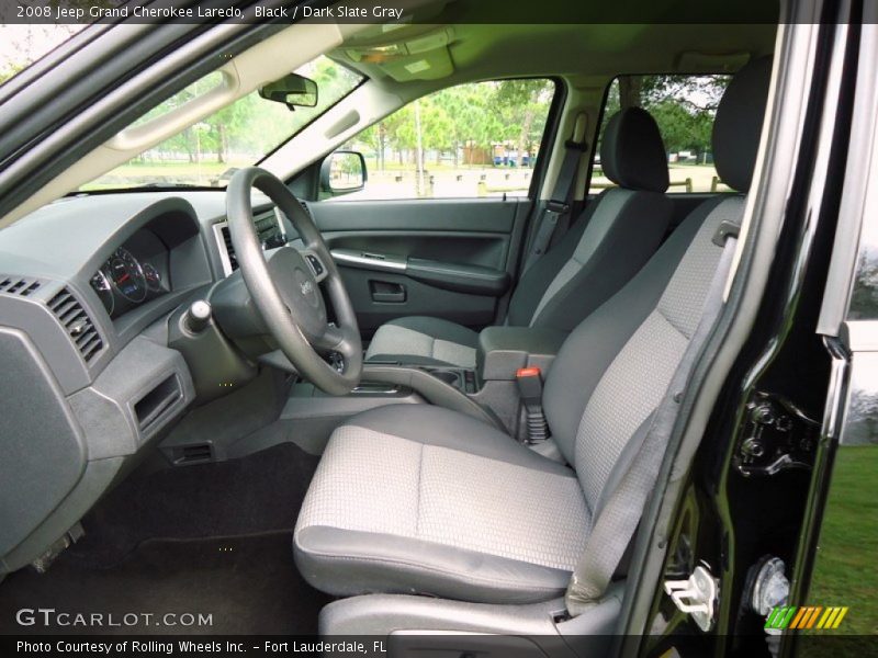 Black / Dark Slate Gray 2008 Jeep Grand Cherokee Laredo