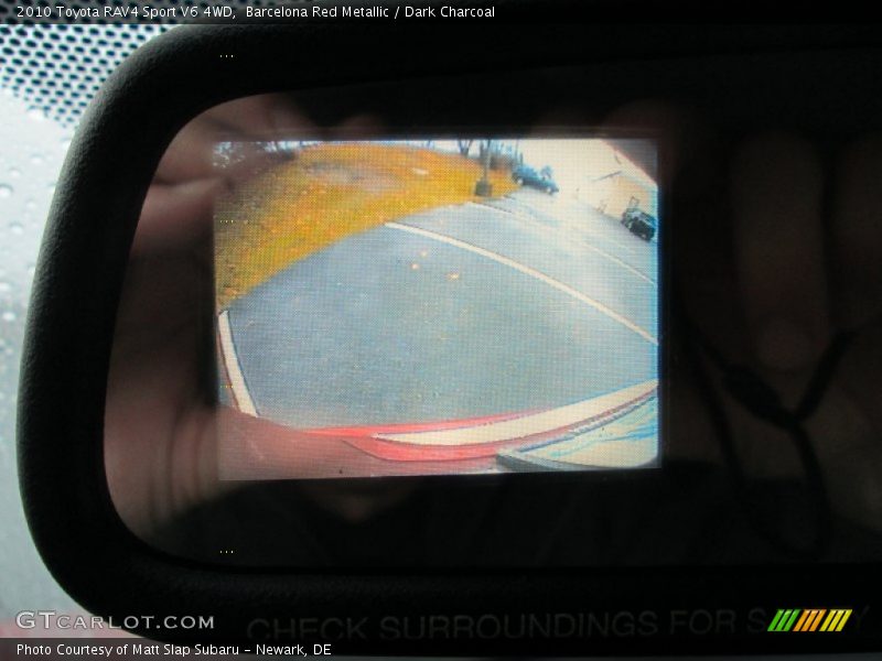 Barcelona Red Metallic / Dark Charcoal 2010 Toyota RAV4 Sport V6 4WD