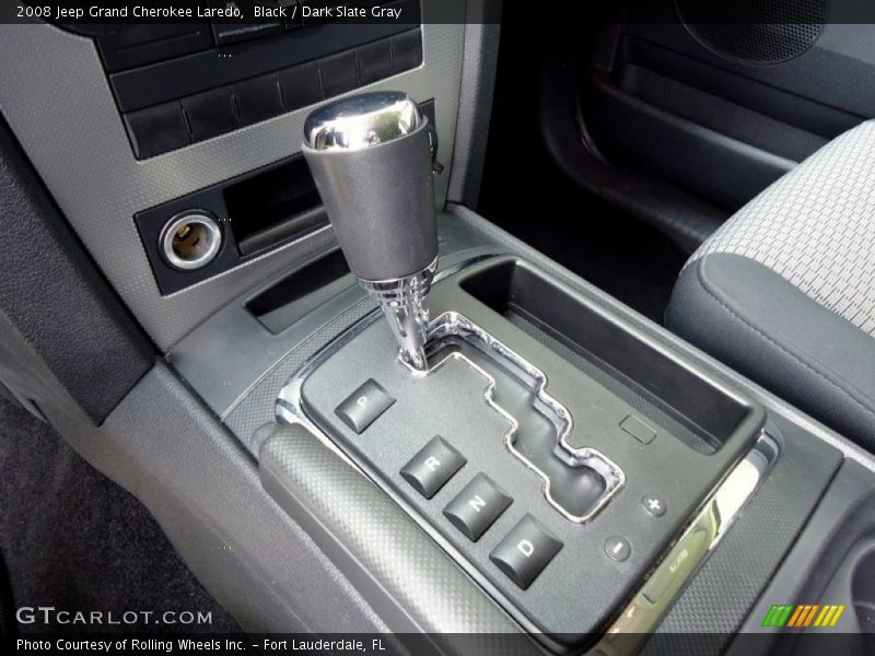 Black / Dark Slate Gray 2008 Jeep Grand Cherokee Laredo
