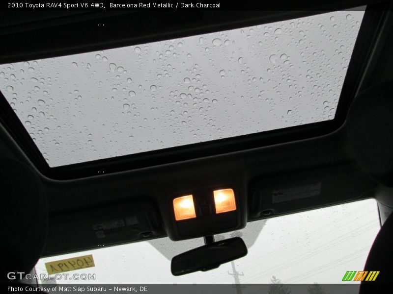 Barcelona Red Metallic / Dark Charcoal 2010 Toyota RAV4 Sport V6 4WD