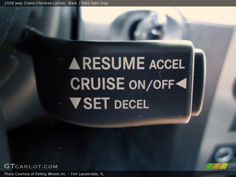 Black / Dark Slate Gray 2008 Jeep Grand Cherokee Laredo