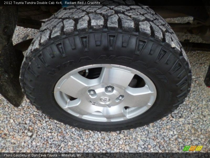Radiant Red / Graphite 2012 Toyota Tundra Double Cab 4x4