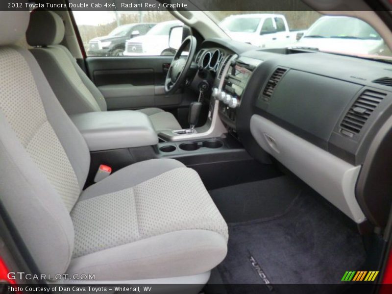 Radiant Red / Graphite 2012 Toyota Tundra Double Cab 4x4