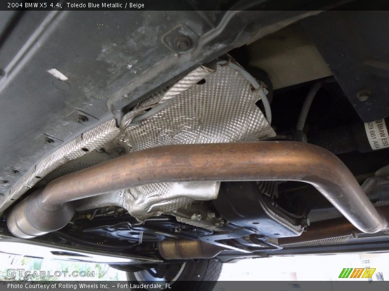 Undercarriage of 2004 X5 4.4i