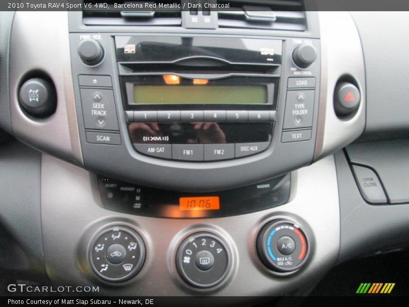 Barcelona Red Metallic / Dark Charcoal 2010 Toyota RAV4 Sport V6 4WD