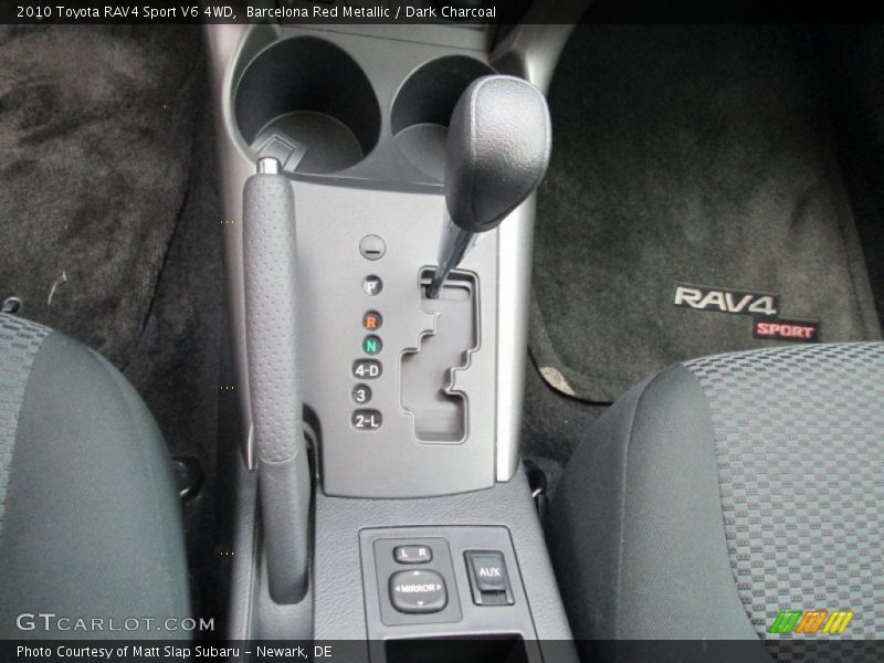 Barcelona Red Metallic / Dark Charcoal 2010 Toyota RAV4 Sport V6 4WD