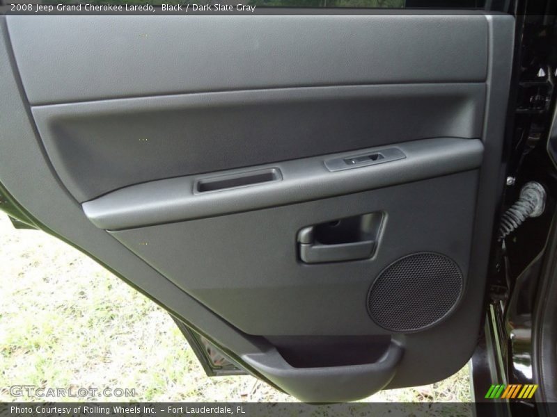 Black / Dark Slate Gray 2008 Jeep Grand Cherokee Laredo