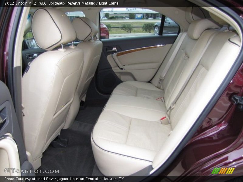 Rear Seat of 2012 MKZ FWD