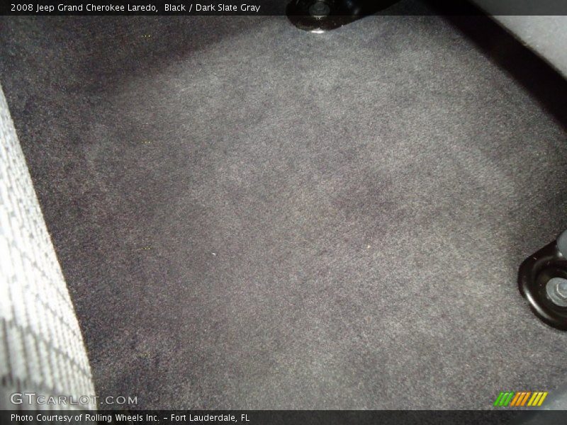 Black / Dark Slate Gray 2008 Jeep Grand Cherokee Laredo