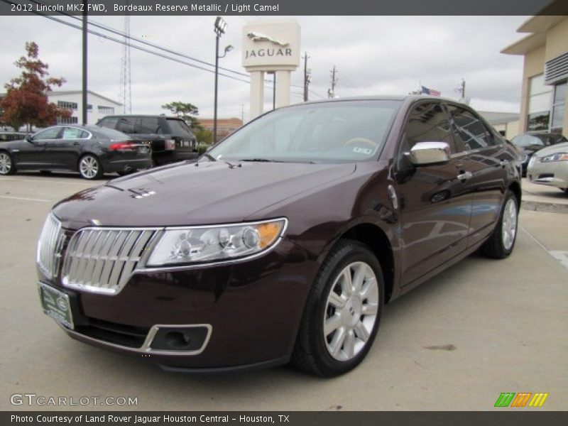 Bordeaux Reserve Metallic / Light Camel 2012 Lincoln MKZ FWD