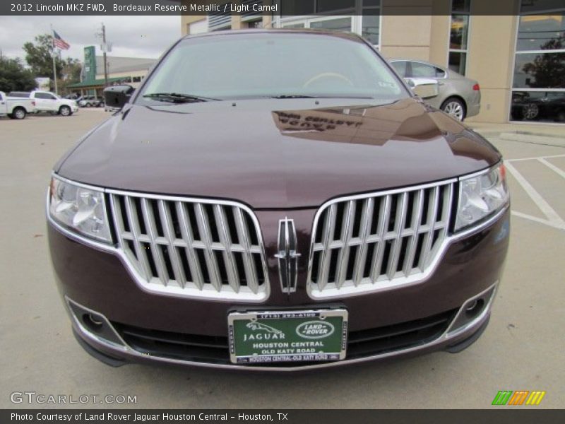 Bordeaux Reserve Metallic / Light Camel 2012 Lincoln MKZ FWD