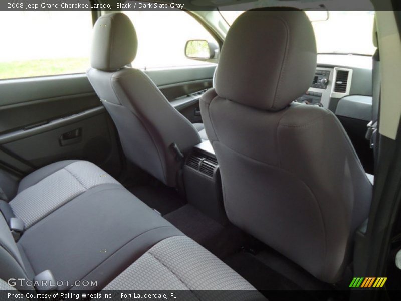 Black / Dark Slate Gray 2008 Jeep Grand Cherokee Laredo