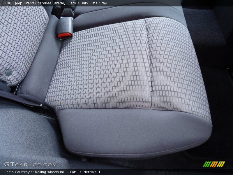 Black / Dark Slate Gray 2008 Jeep Grand Cherokee Laredo