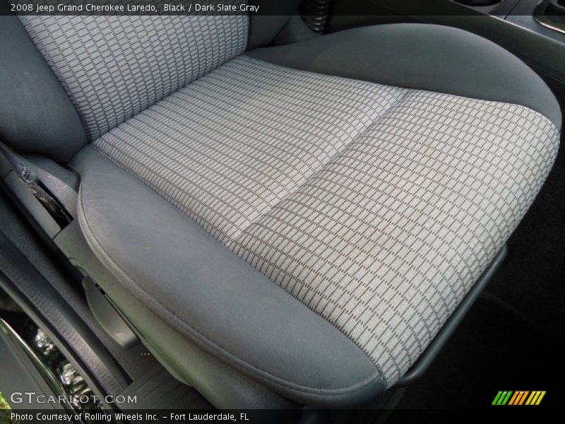 Black / Dark Slate Gray 2008 Jeep Grand Cherokee Laredo