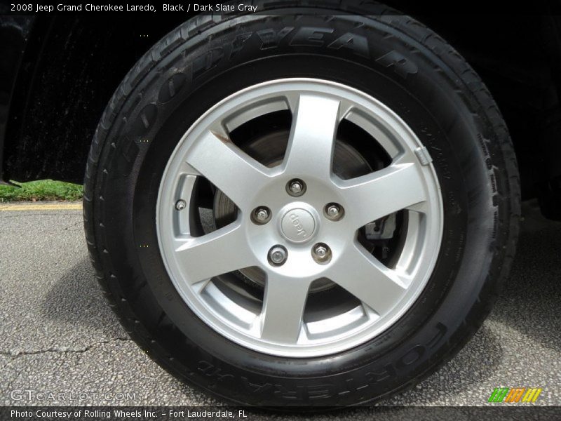 Black / Dark Slate Gray 2008 Jeep Grand Cherokee Laredo