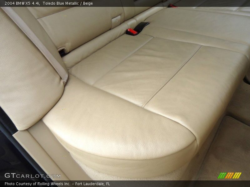 Toledo Blue Metallic / Beige 2004 BMW X5 4.4i