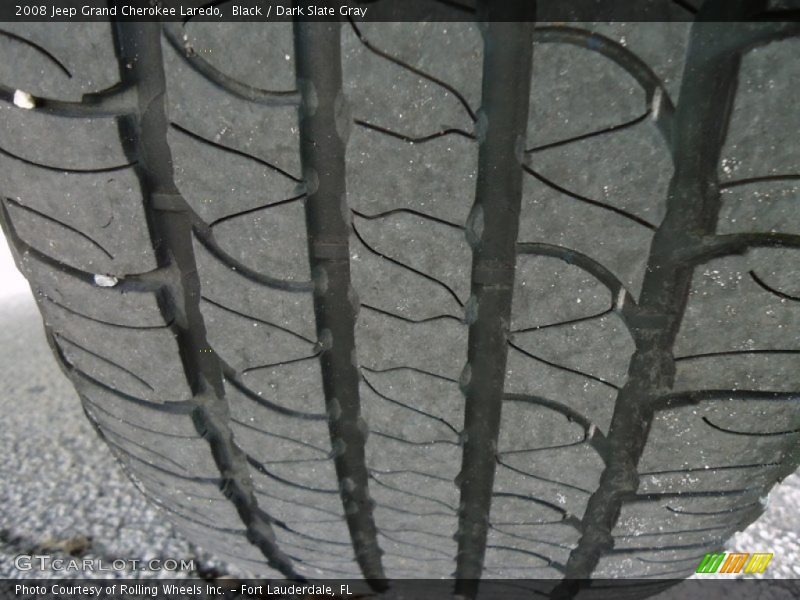 Black / Dark Slate Gray 2008 Jeep Grand Cherokee Laredo