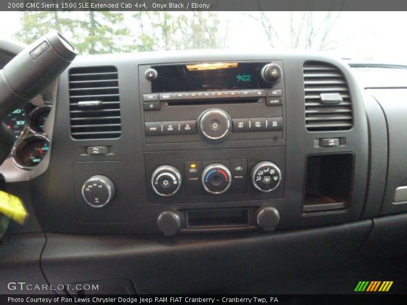 Onyx Black / Ebony 2008 GMC Sierra 1500 SLE Extended Cab 4x4