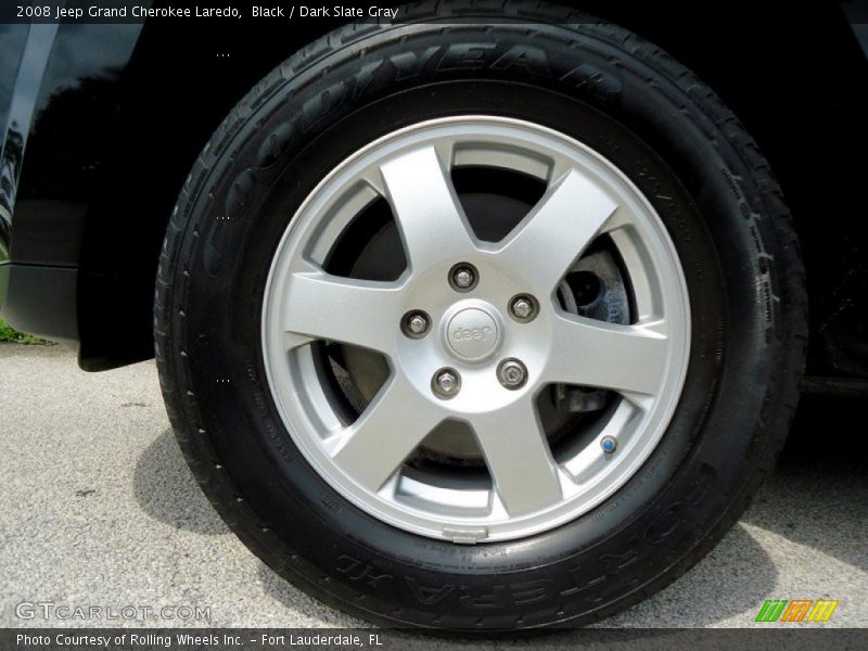 Black / Dark Slate Gray 2008 Jeep Grand Cherokee Laredo